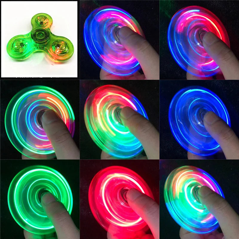 Luminous LED Glow Fidget Spinner