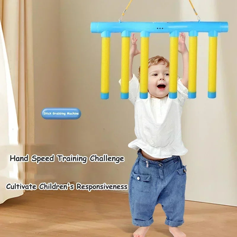 Challenge Falling Sticks Game – Kids Stick Catching Toy for Reaction Training