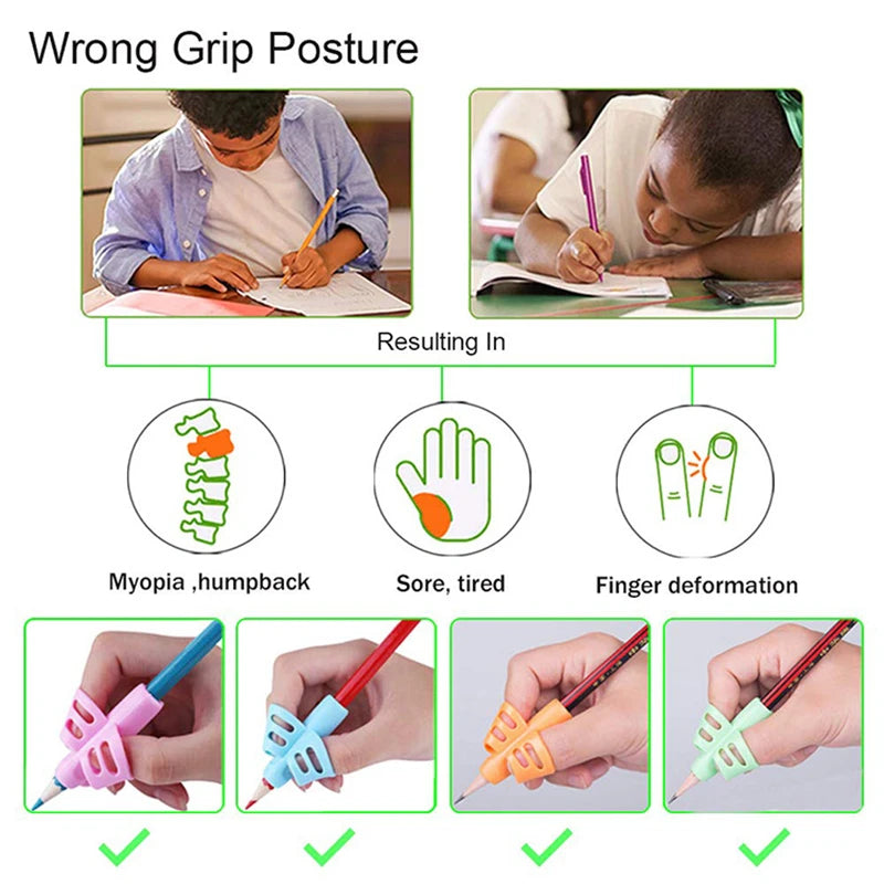 Set Montessori Educational Toys – Baby Pencil Hold Corrector for Early Learning
