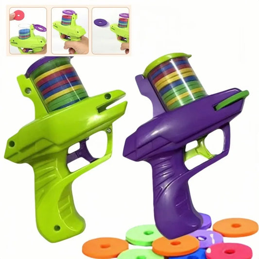 Kids Flying Discs Launcher Toy