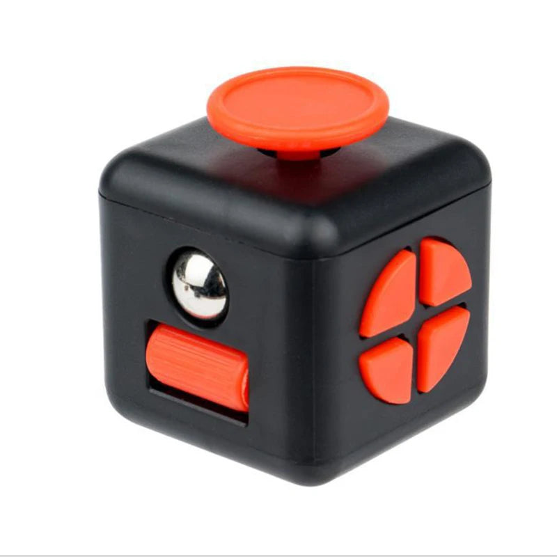 6/12-Sided Rainbow Decompression Cube Toy