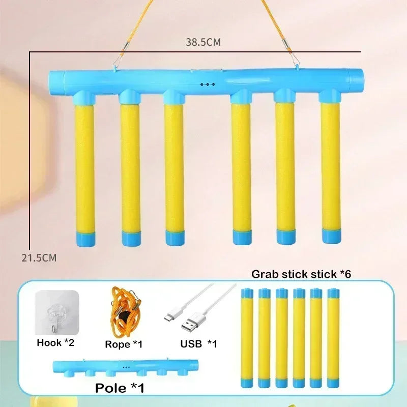 Challenge Falling Sticks Game – Kids Stick Catching Toy for Reaction Training