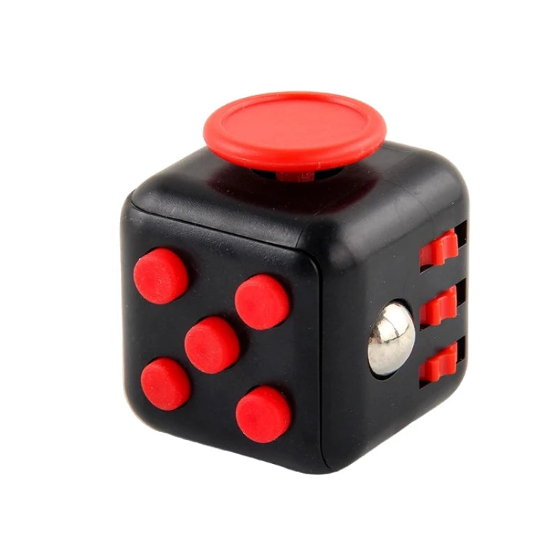 6/12-Sided Rainbow Decompression Cube Toy