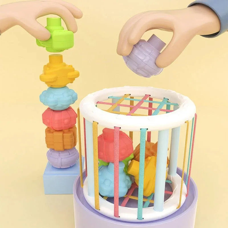 Baby Montessori Shape Sorter Cube