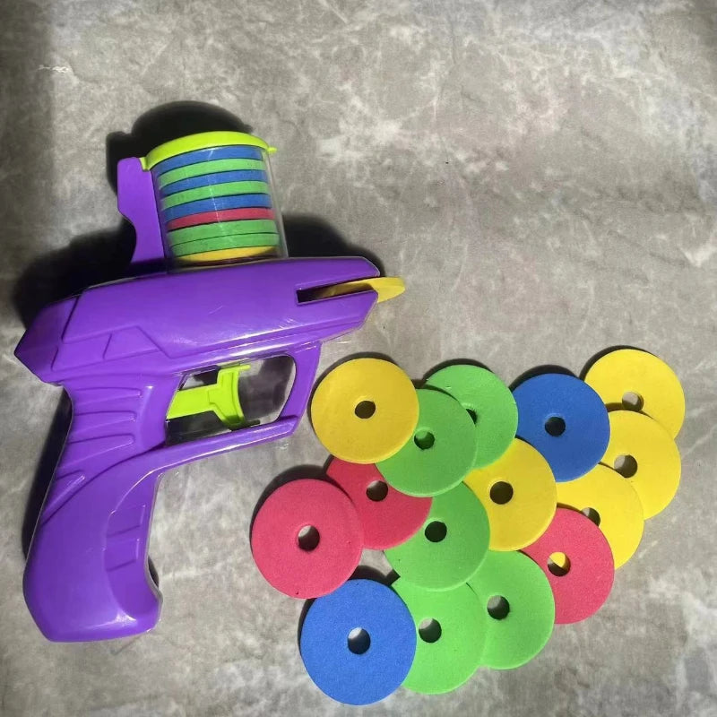 Kids Flying Discs Launcher Toy