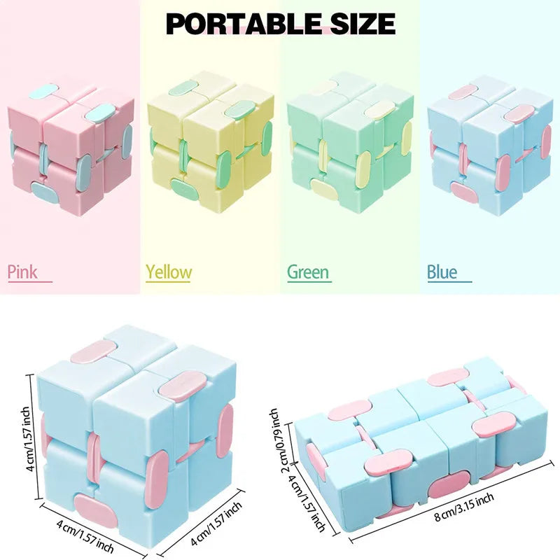 Magic Flip Cube Stress Relief Toy
