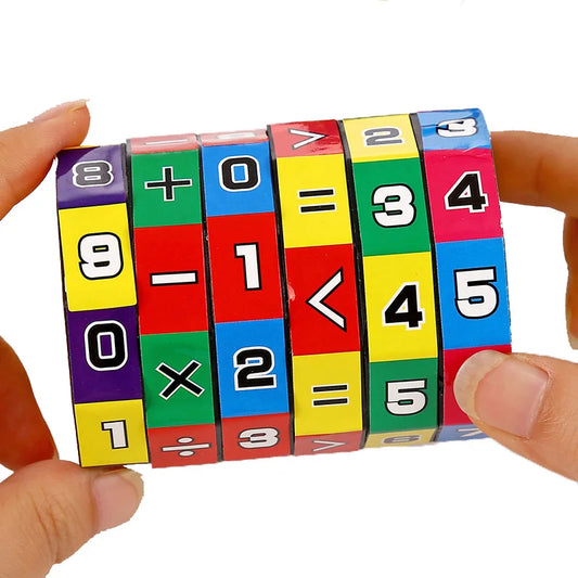 Montessori Magic Cylinder Mathematics Numbers Cube