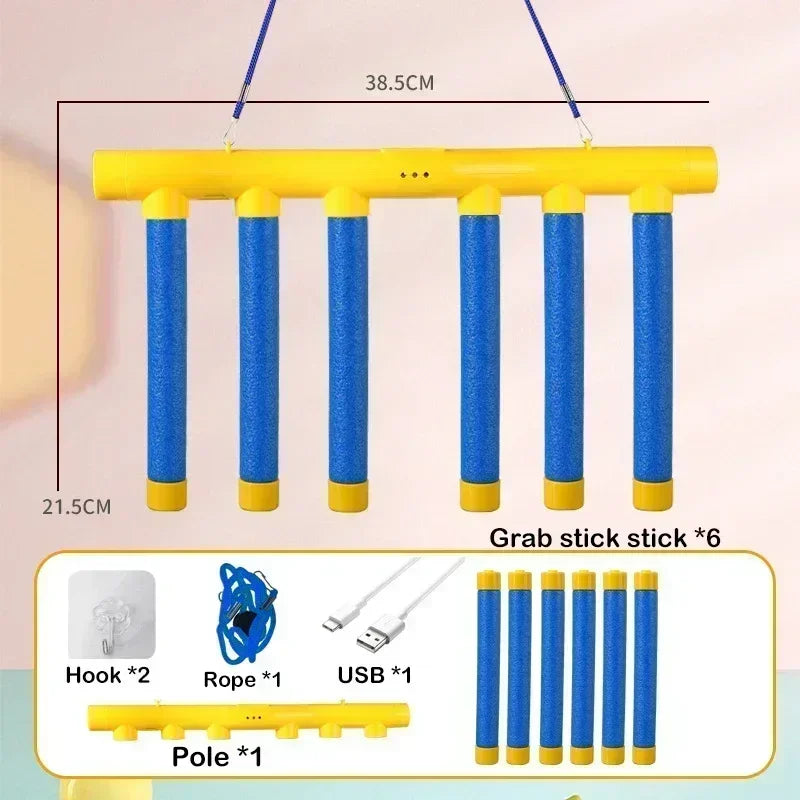 Challenge Falling Sticks Game – Kids Stick Catching Toy for Reaction Training