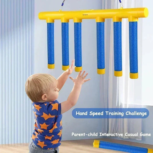 Challenge Falling Sticks Game – Kids Stick Catching Toy for Reaction Training