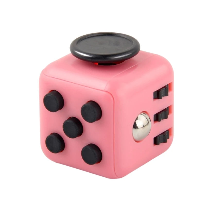 6/12-Sided Rainbow Decompression Cube Toy