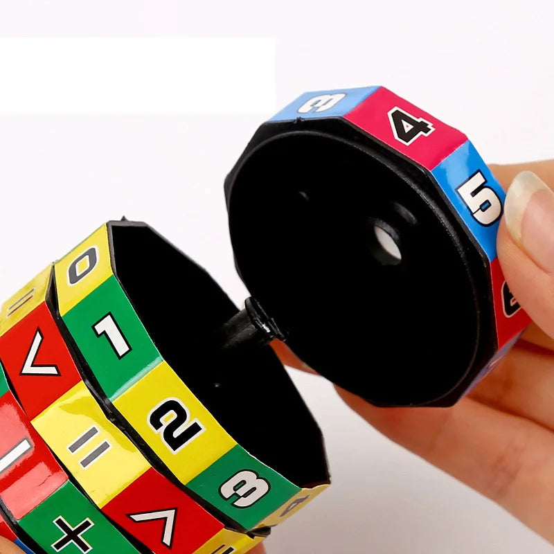 Montessori Magic Cylinder Mathematics Numbers Cube