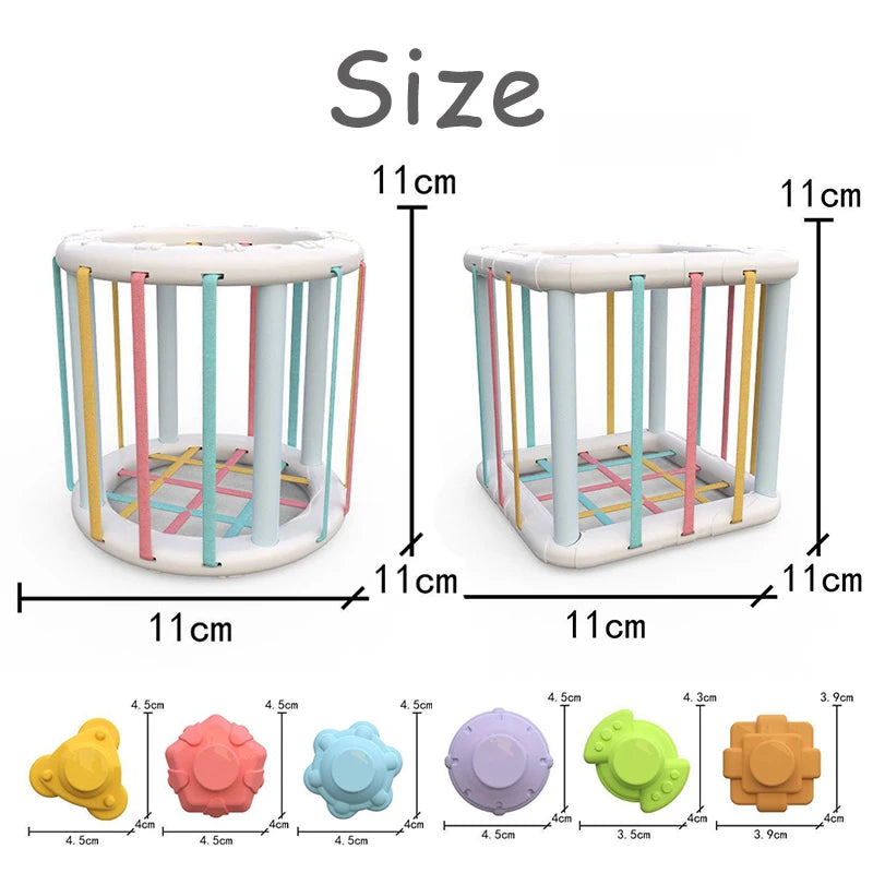 Baby Montessori Shape Sorter Cube