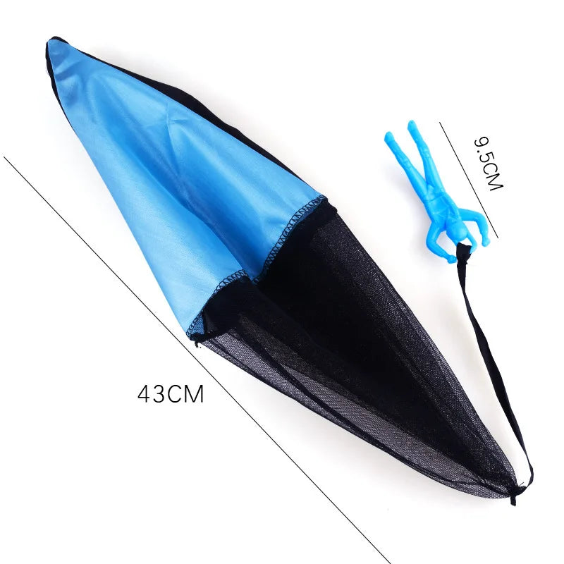 Hand Throwing Parachute Toy with Mini Soldie