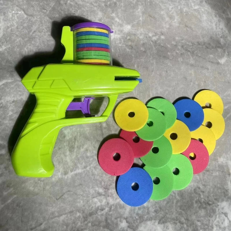 Kids Flying Discs Launcher Toy