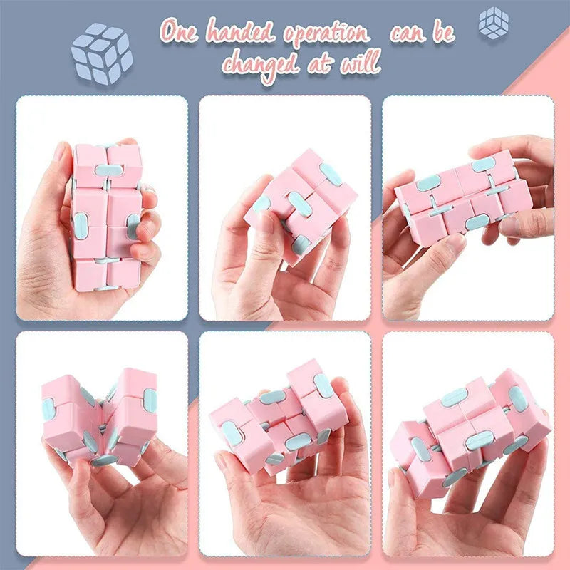 Magic Flip Cube Stress Relief Toy