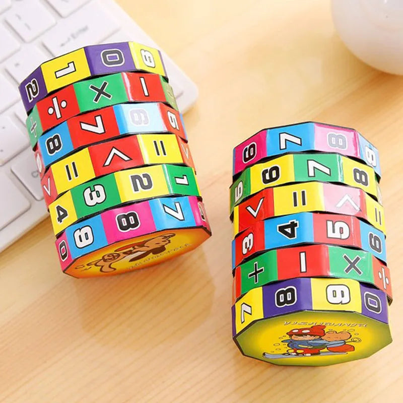 Montessori Magic Cylinder Mathematics Numbers Cube
