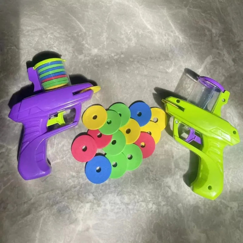 Kids Flying Discs Launcher Toy