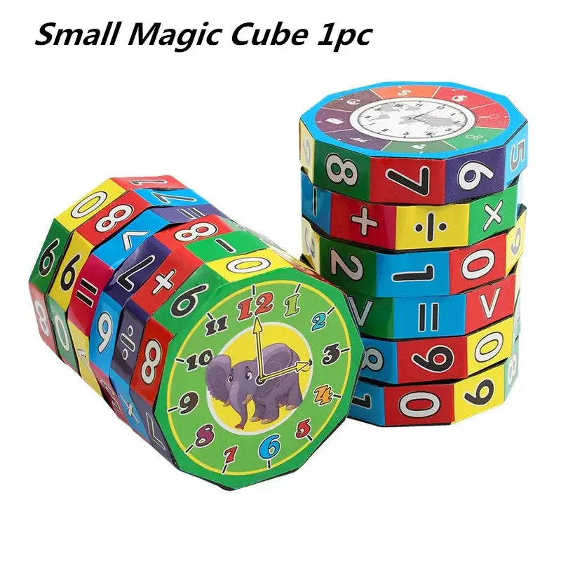 Montessori Magic Cylinder Mathematics Numbers Cube