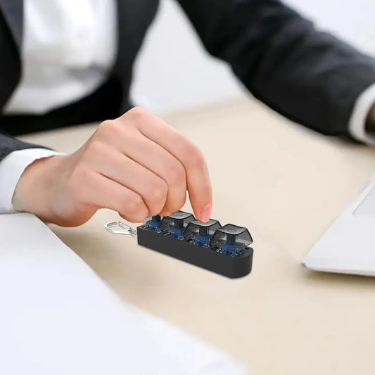 4-Keys Anti-Stress Finger Button Toy