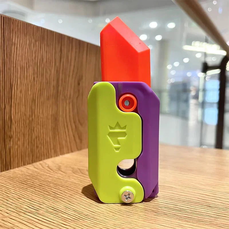 3D Printed Gravity Fidget Knife Toy