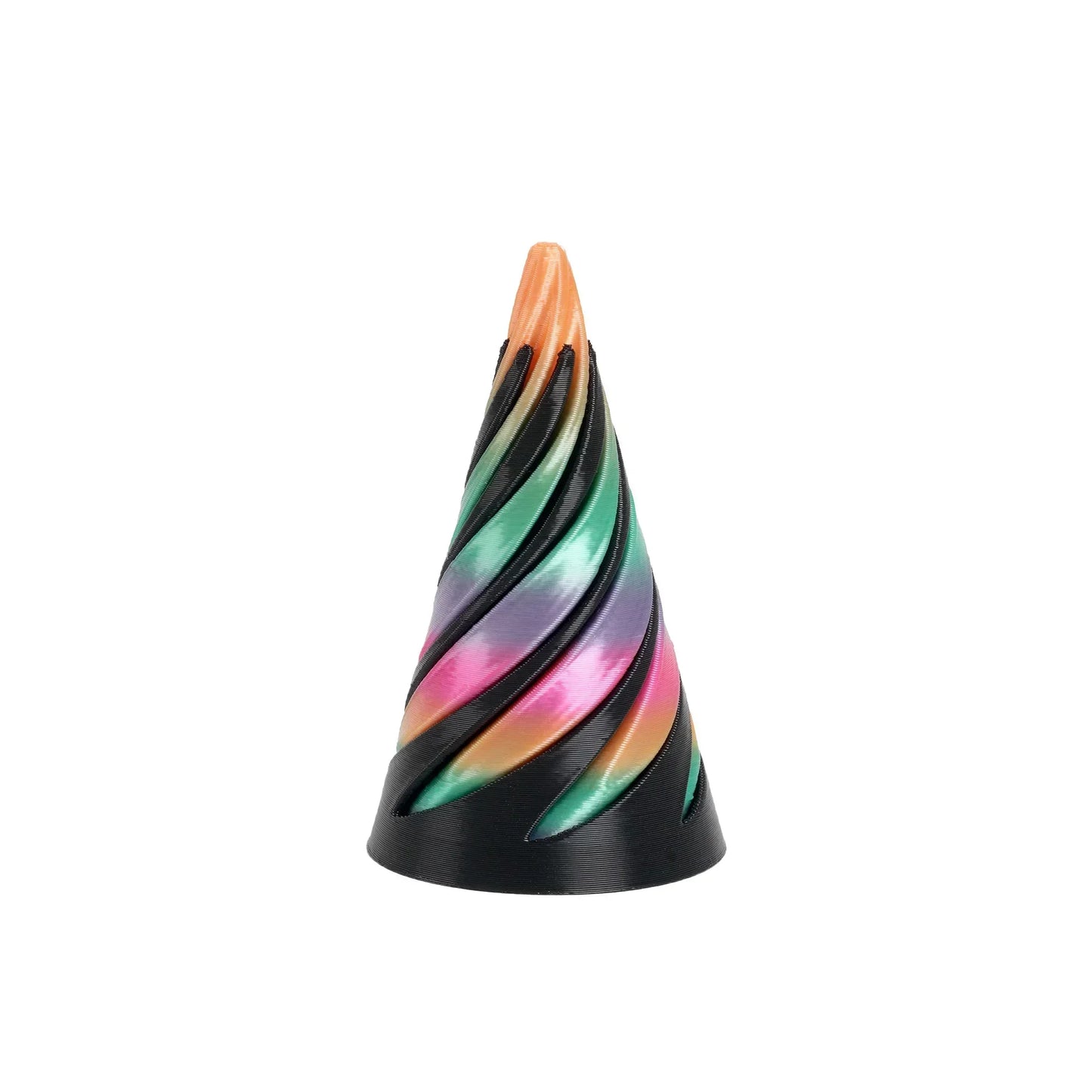 3D Printed Spiral Dual-Color Fidget Toy