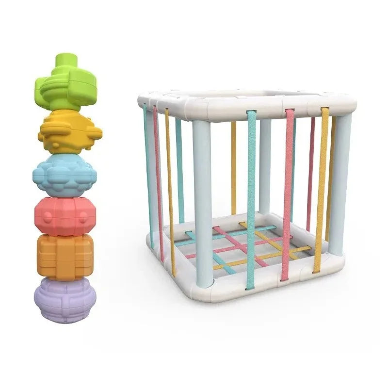 Baby Montessori Shape Sorter Cube