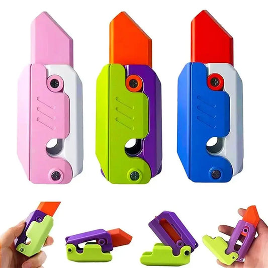 3D Printed Gravity Fidget Knife Toy
