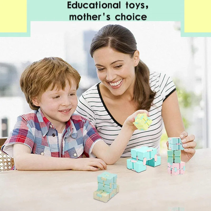 Magic Flip Cube Stress Relief Toy