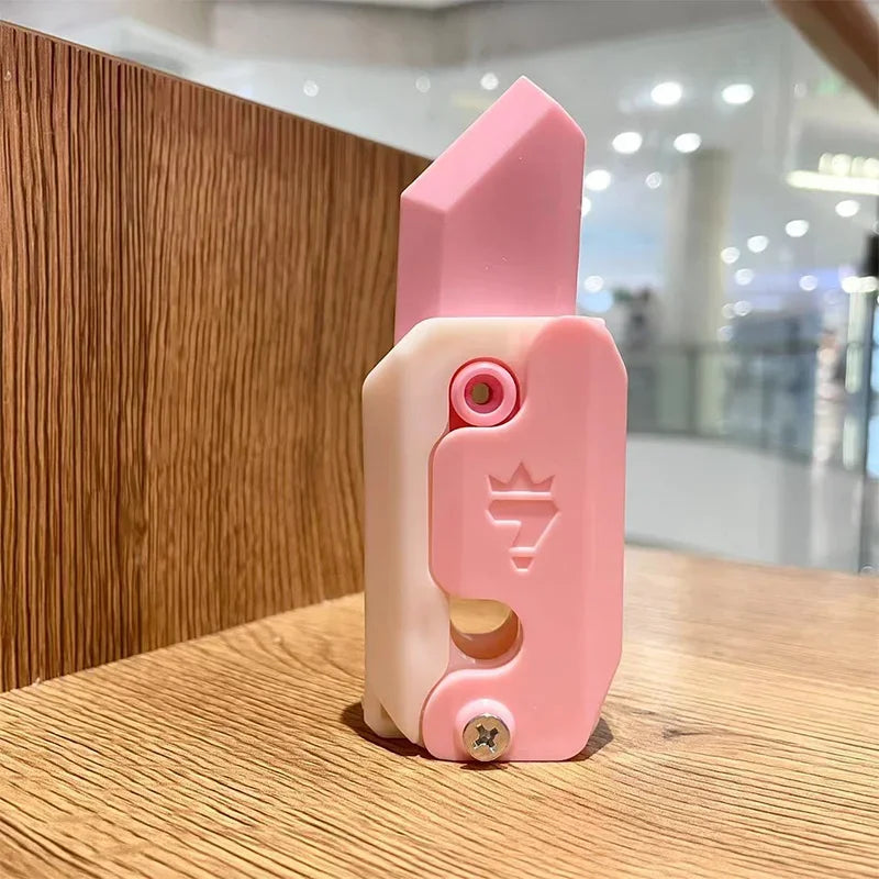 3D Printed Gravity Fidget Knife Toy