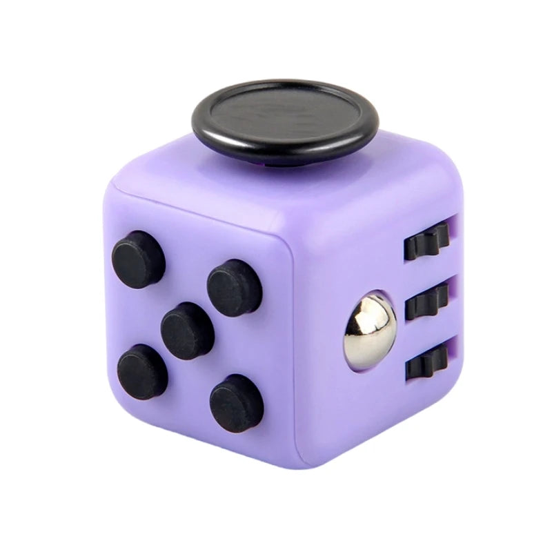 6/12-Sided Rainbow Decompression Cube Toy