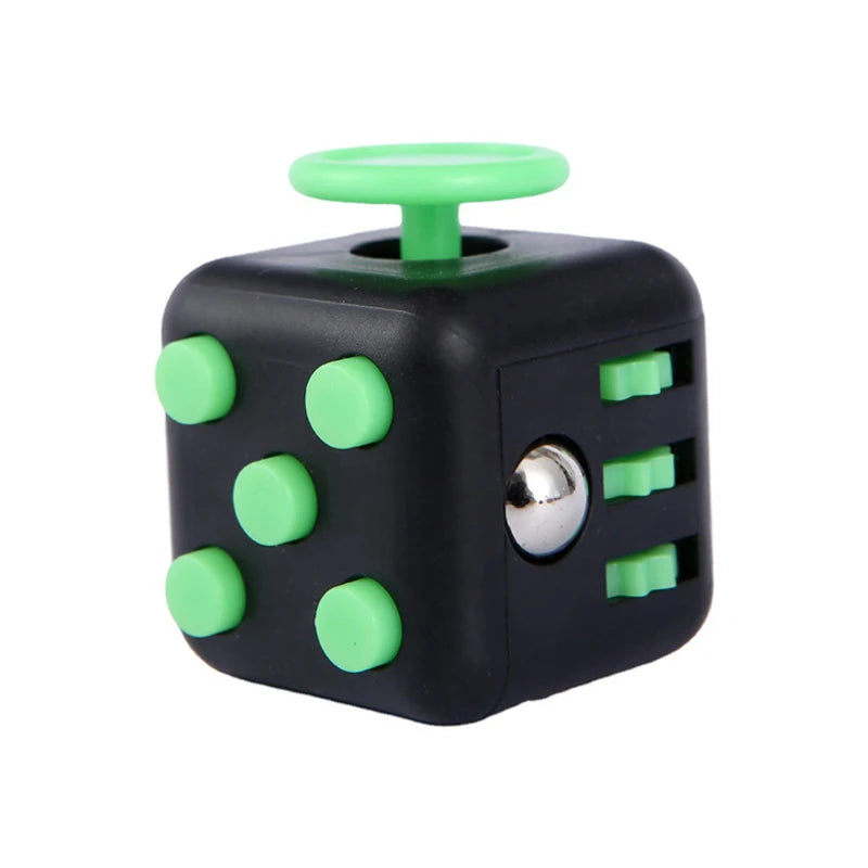 6/12-Sided Rainbow Decompression Cube Toy