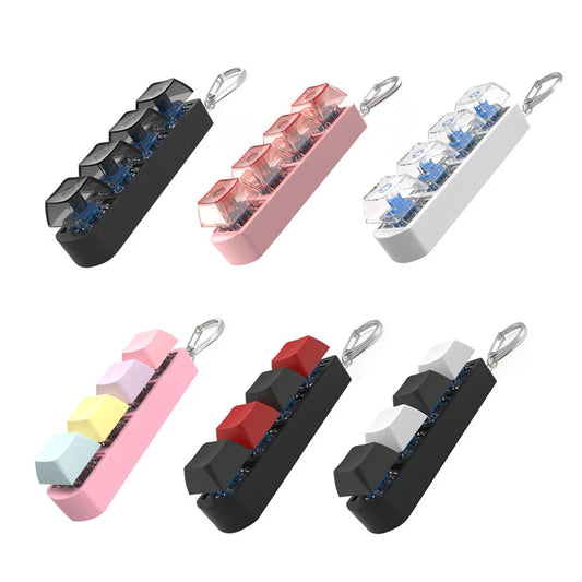 4-Keys Anti-Stress Finger Button Toy