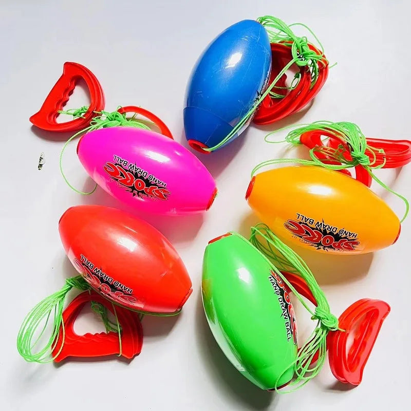 Children’s Outdoor Interactive Pulling Elastic Speed Balls – Fun Collision Sensory Training Toy
